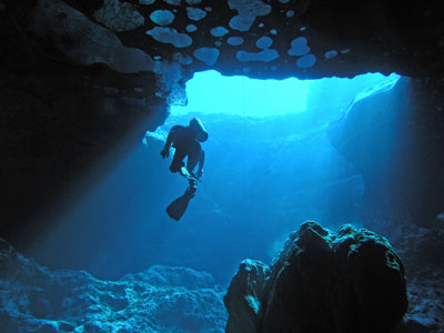 Vortex Spring Cave Diver